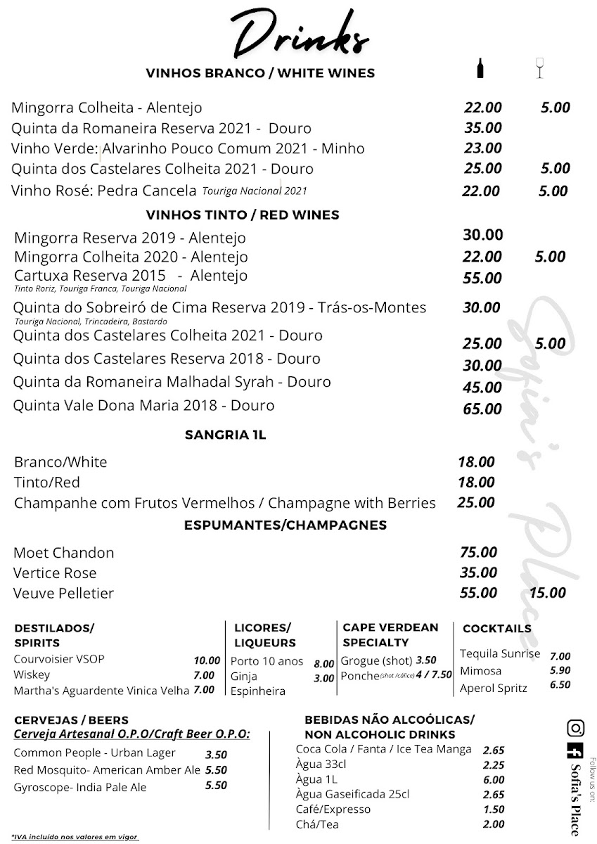 Menu Sofia's Place-6